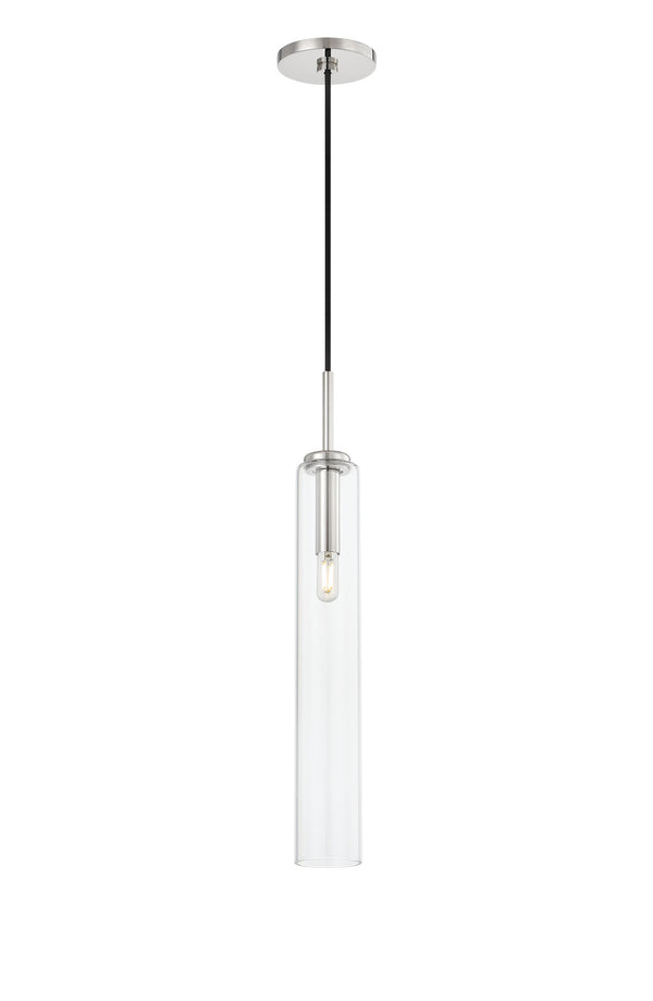 Lighting - Pendant Nyah 1 Light Pendant // Polished Nickel // Large 