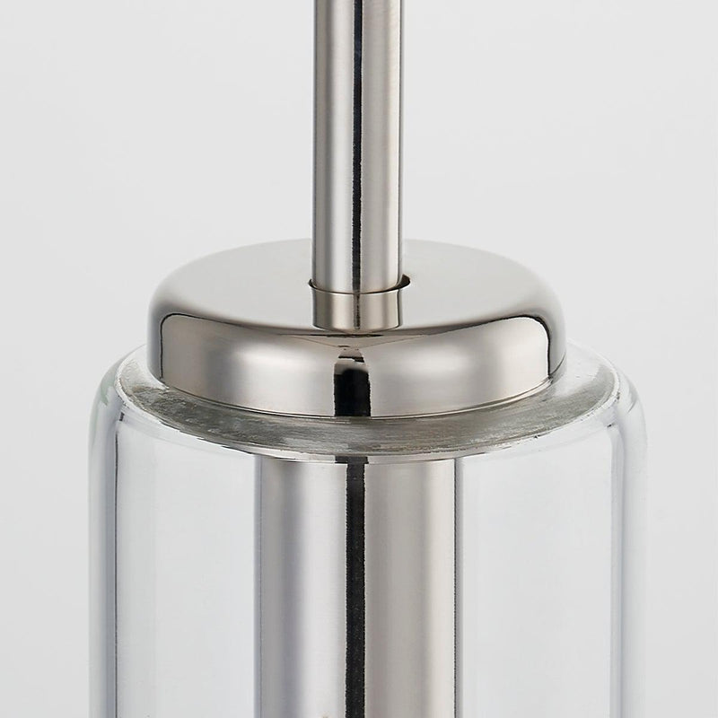 Lighting - Pendant Nyah 1 Light Pendant // Polished Nickel // Small 