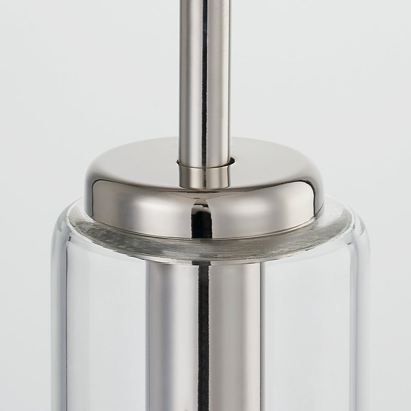 Lighting - Pendant Nyah 1 Light Pendant // Polished Nickel // Small 