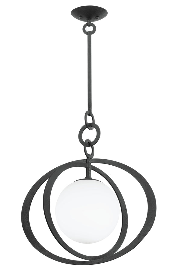 Lighting - Pendant Olancha 1 Light Pendant // Black Iron // Small 