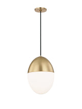 Lighting - Pendant Orion 1 Light Large Pendant // Aged Brass 