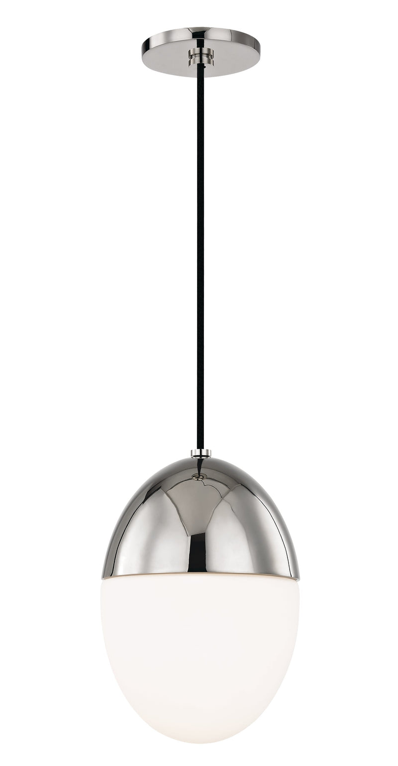 Lighting - Pendant Orion 1 Light Large Pendant // Polished Nickel 