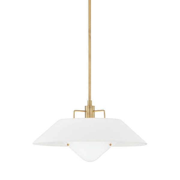 Lighting - Pendant Otto 1 Light Pendant // Patina Brass 