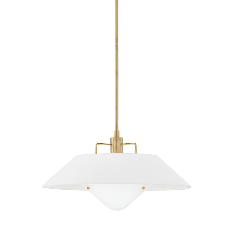 Lighting - Pendant Otto 1 Light Pendant // Patina Brass 