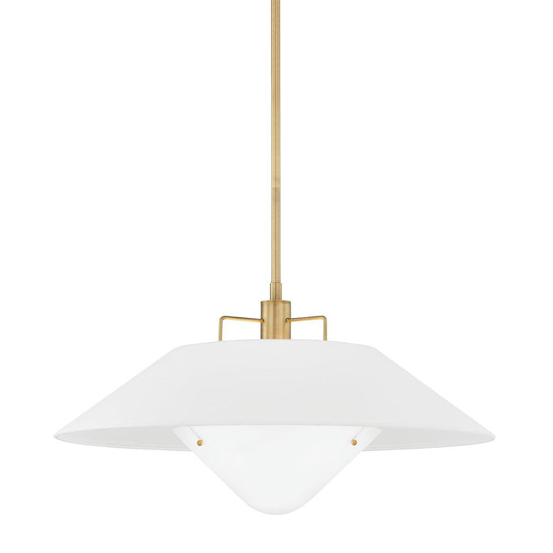 Lighting - Pendant Otto 2 Light Pendant // Patina Brass 