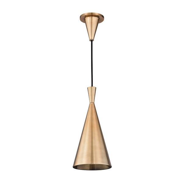 Lighting - Pendant Ovid 1 Light Pendant // Aged Brass 