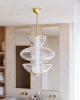 Lighting - Pendant Palermo 1 Light Pendant // Aged Brass // Large 