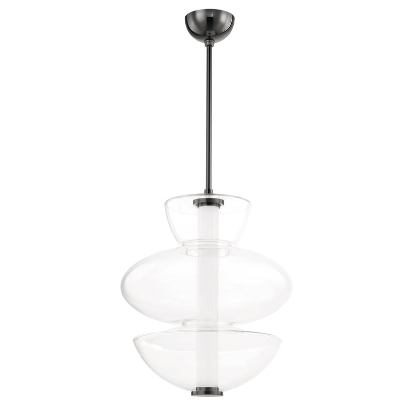 Lighting - Pendant Palermo 1 Light Pendant // Black Nickel // Large 