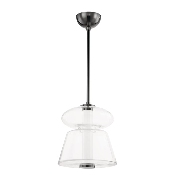 Lighting - Pendant Palermo 1 Light Pendant // Black Nickel // Small 