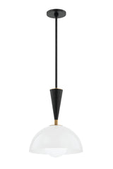 Lighting - Pendant Payson 1 Light Pendant // Patina Brass // Small 