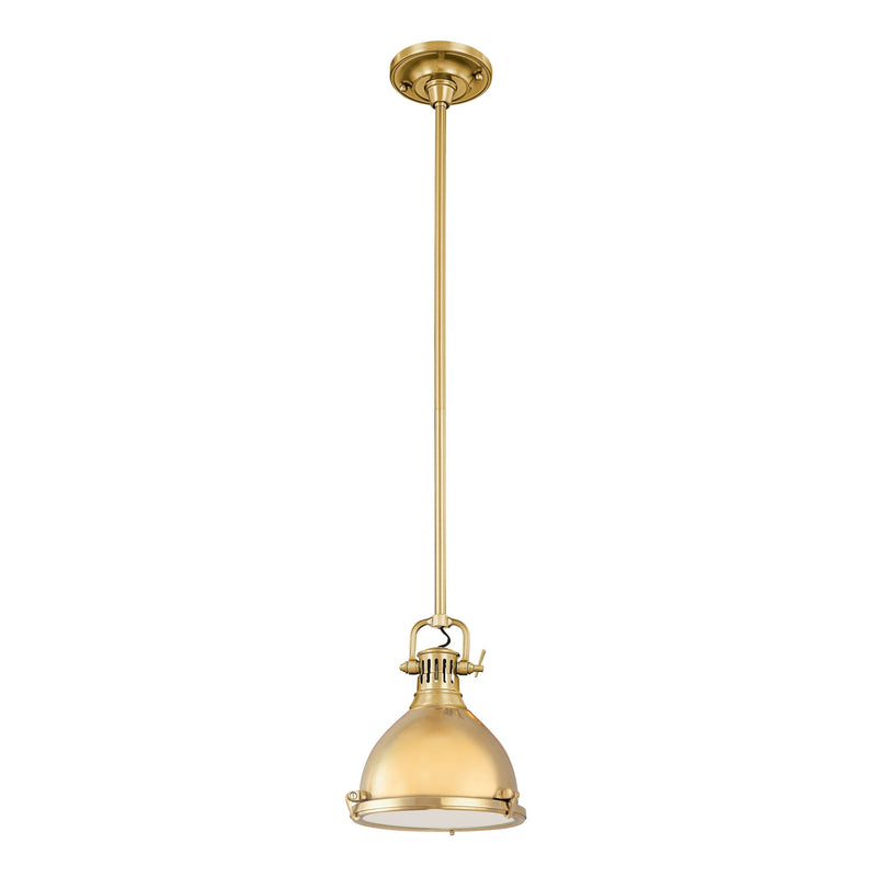 Lighting - Pendant Pelham 1 Light Pendant // Aged Brass // Medium 