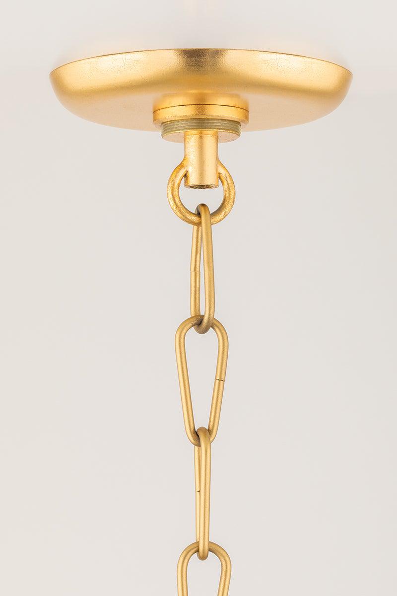 Lighting - Pendant Peony 4 Light Small Pendant // Gold Leaf 