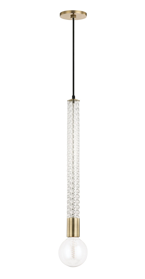 Lighting - Pendant Pippin 1 Light Pendant // Aged Brass 