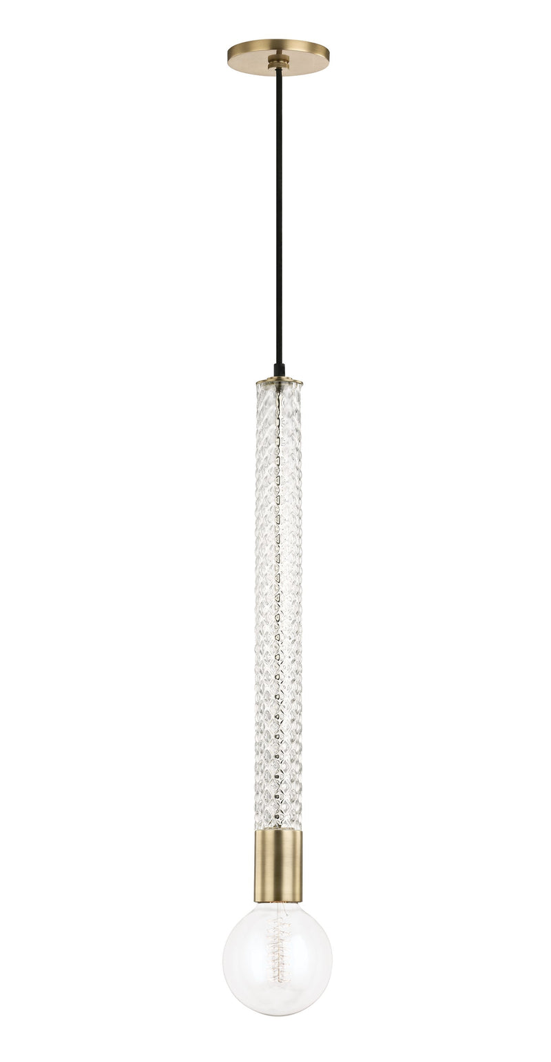 Lighting - Pendant Pippin 1 Light Pendant // Aged Brass 