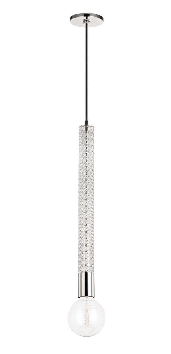 Lighting - Pendant Pippin 1 Light Pendant // Polished Nickel 