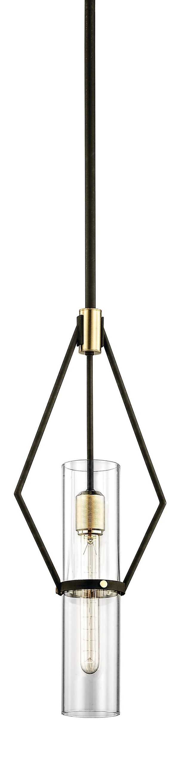 Lighting - Pendant Raef 1lt Mini Pendant // Textured Bronze Brushed Brass // Large 