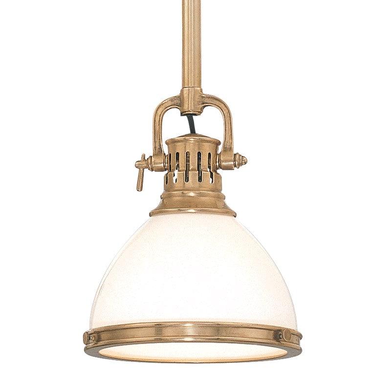 Lighting - Pendant Randolph 1 Light Pendant // Aged Brass // Large 