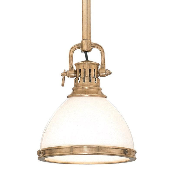 Lighting - Pendant Randolph 1 Light Pendant // Aged Brass // Medium 