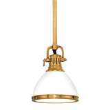 Lighting - Pendant Randolph 1 Light Pendant // Aged Brass // Small 