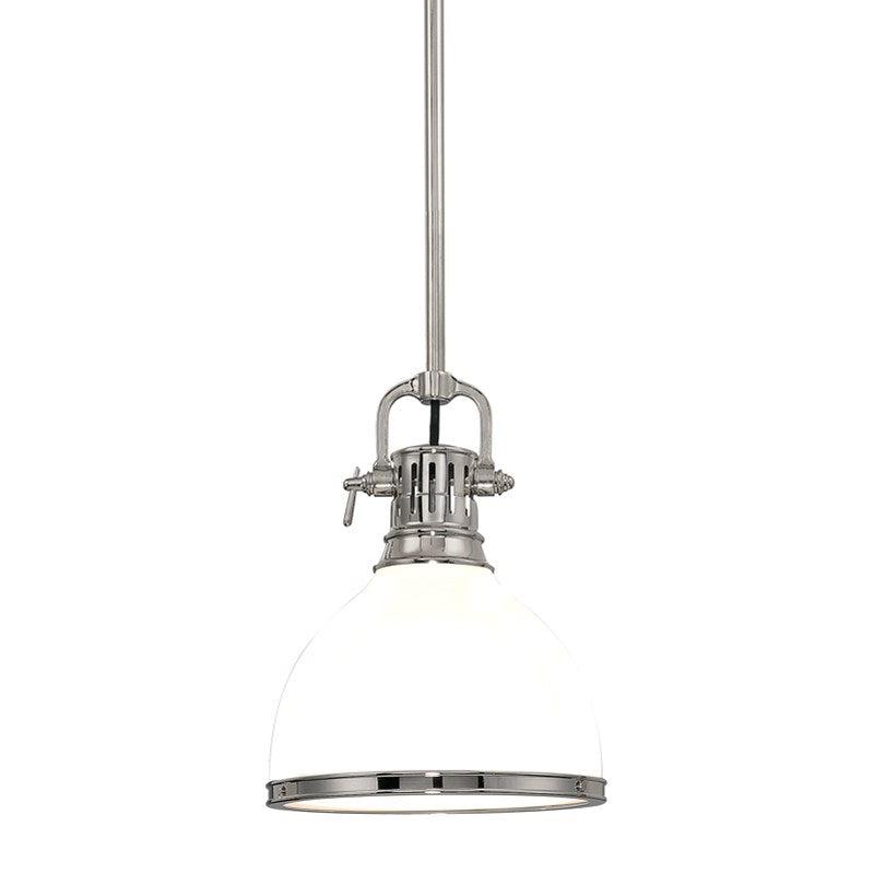 Lighting - Pendant Randolph 1 Light Pendant // Polished Nickel // Large 