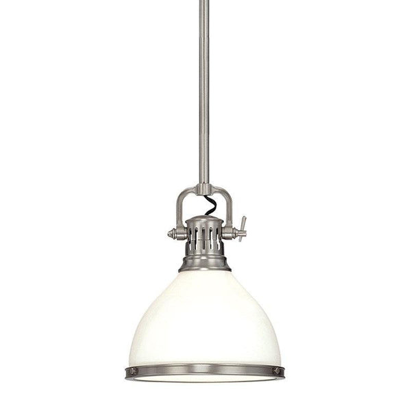 Lighting - Pendant Randolph 1 Light Pendant // Satin Nickel // Medium 