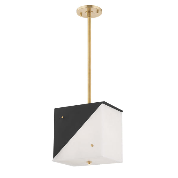 Lighting - Pendant Ratio 3 Light Pendant // Aged Brass 