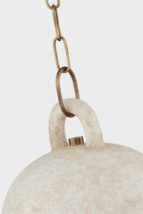 Lighting - Pendant Relic 1 Light Pendant // Patina Brass // Large 