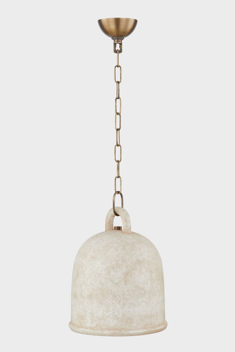 Lighting - Pendant Relic 1 Light Pendant // Patina Brass // Large 