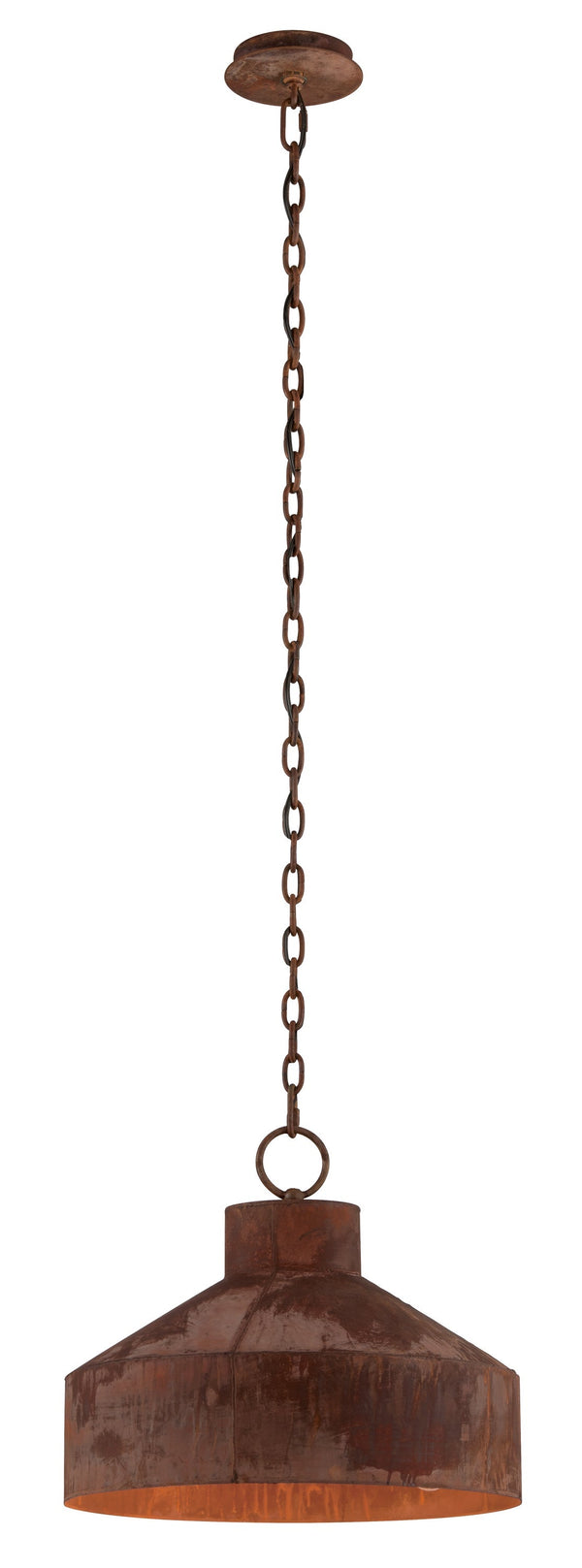 Lighting - Pendant Rise & Shine 3lt Pendant Small // Rust Patina 