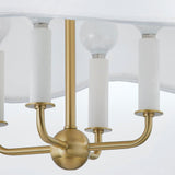 Lighting - Pendant Rosanna 4 Light Chandelier // Aged Brass 