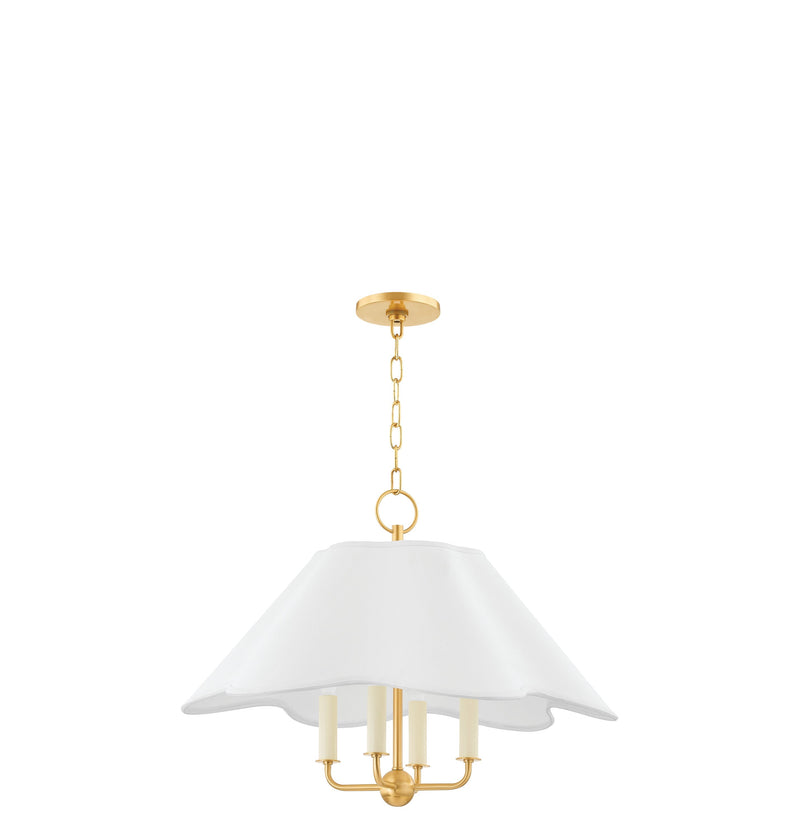 Lighting - Pendant Rosanna 4 Light Chandelier // Aged Brass 