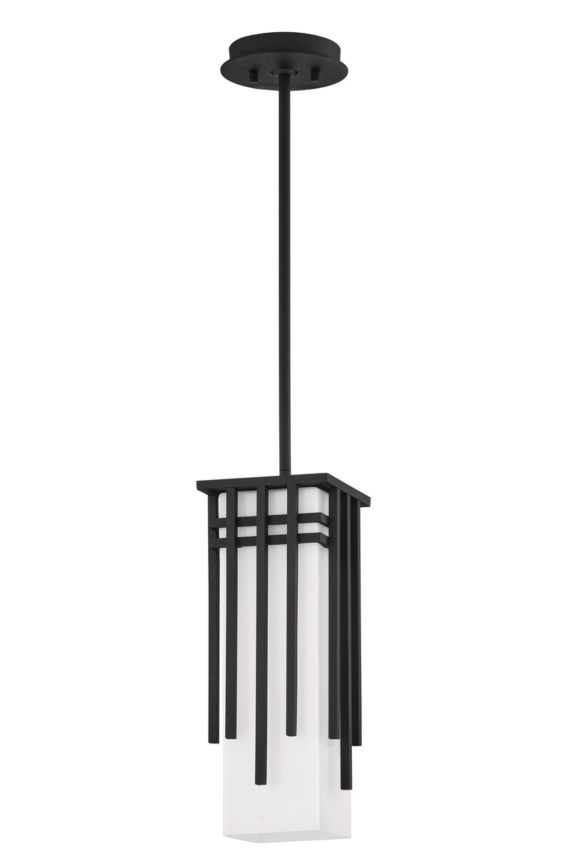 Lighting - Pendant San Mateo 1 Light Exterior Pendant // Textured Black 