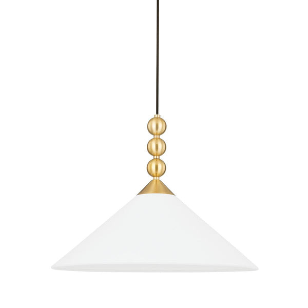 Lighting - Pendant Sang 1 Light Large Pendant // Aged Brass 