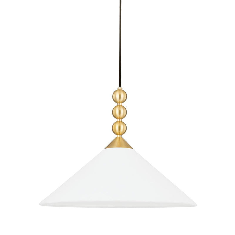 Lighting - Pendant Sang 1 Light Large Pendant // Aged Brass 