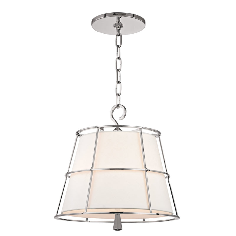 Lighting - Pendant Savona 2 Light Pendant // Polished Nickel 