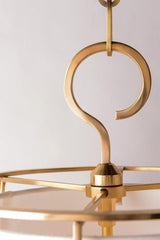 Lighting - Pendant Savona 3 Light Pendant // Aged Brass // Small 