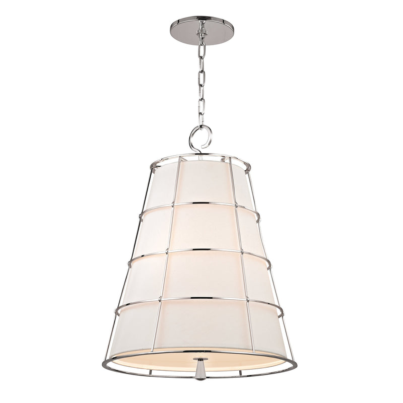 Lighting - Pendant Savona 3 Light Pendant // Polished Nickel // Large 