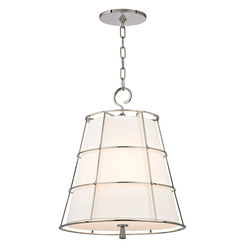 Lighting - Pendant Savona 3 Light Pendant // Polished Nickel // Small 