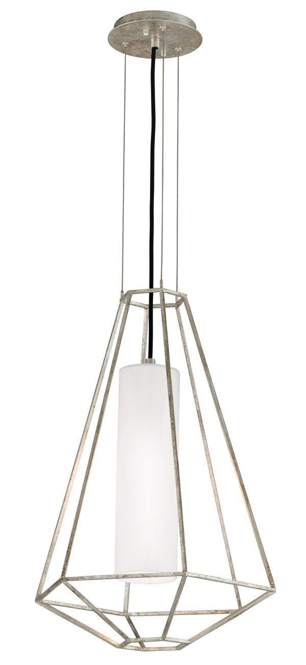 Lighting - Pendant Silhouette 1lt Pendant Small // Silver Leaf 