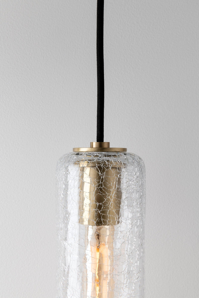 Lighting - Pendant Skye 1 Light Pendant // Aged Brass 