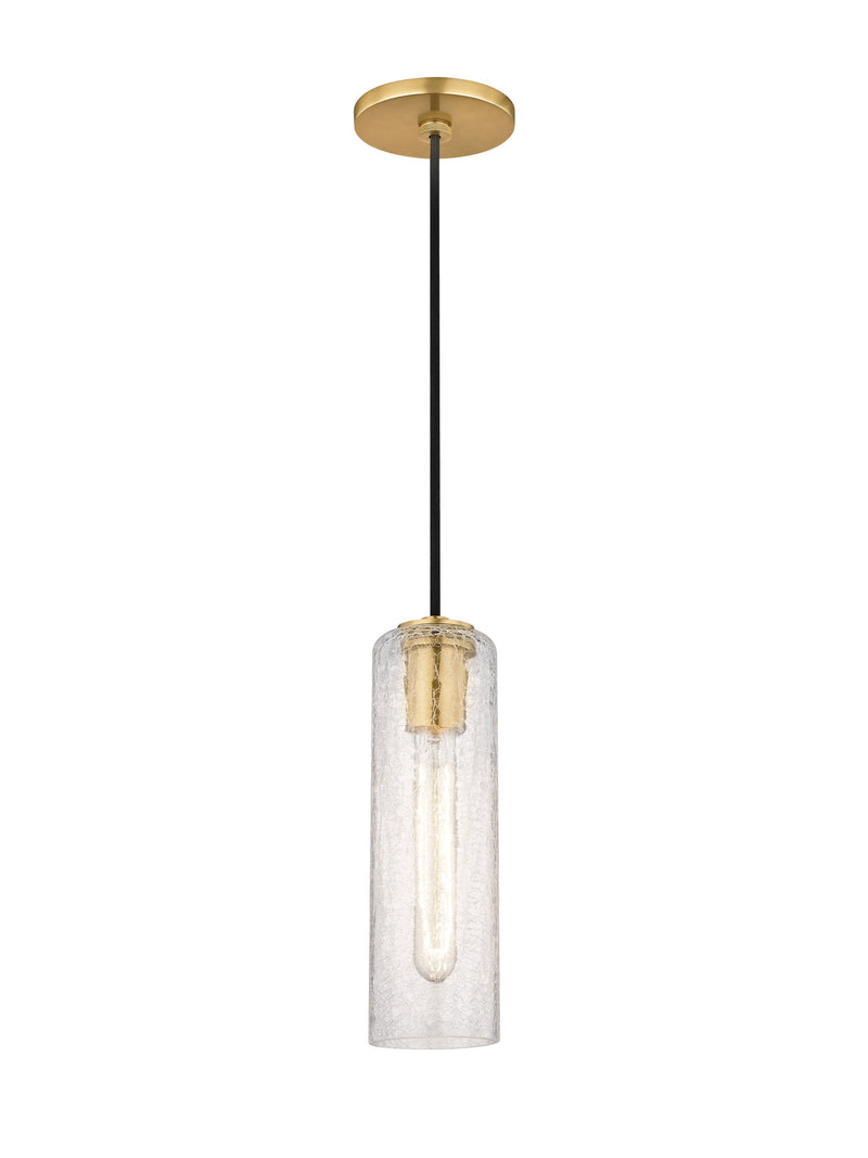 Lighting - Pendant Skye 1 Light Pendant // Aged Brass 