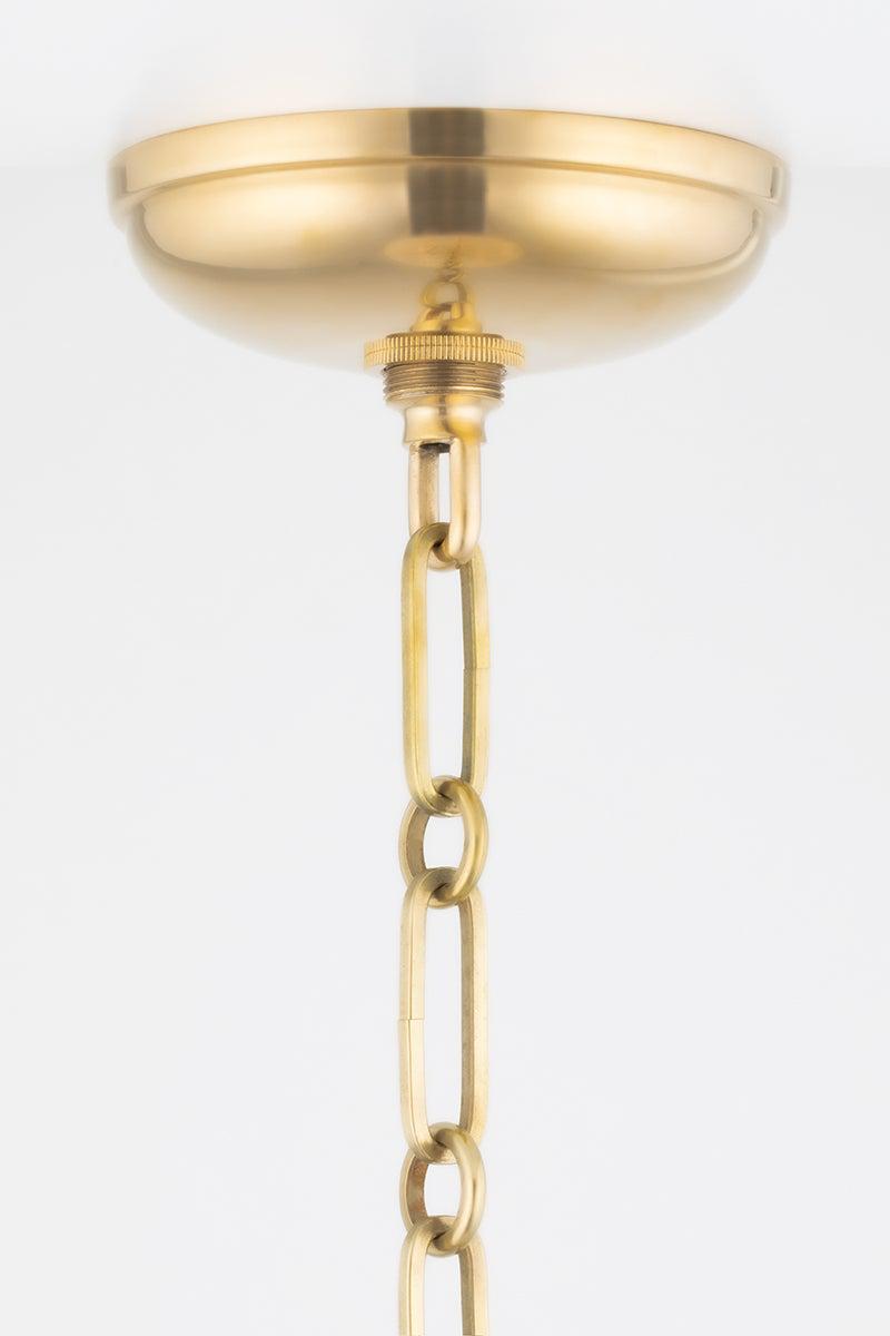 Lighting - Pendant Somerset 3 Light Pendant // Aged Brass 