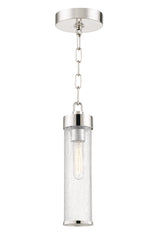 Lighting - Pendant Soriano 1 Light Pendant // Polished Nickel 