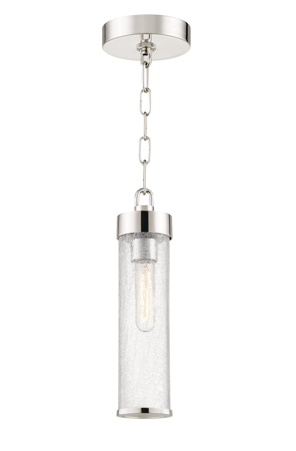 Lighting - Pendant Soriano 1 Light Pendant // Polished Nickel 