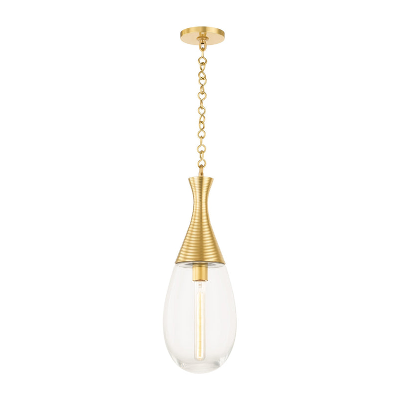 Lighting - Pendant Southold 1 Light Pendant // Aged Brass // Large 