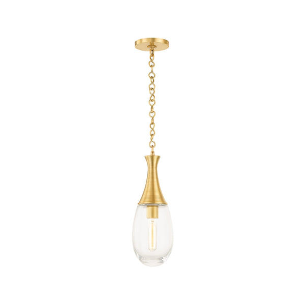 Lighting - Pendant Southold 1 Light Pendant // Aged Brass // Small 