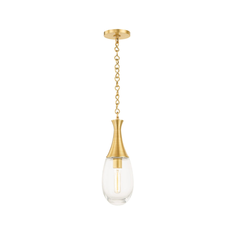 Lighting - Pendant Southold 1 Light Pendant // Aged Brass // Small 