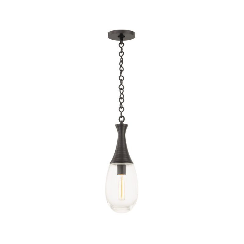 Lighting - Pendant Southold 1 Light Pendant // Black Brass // Small 