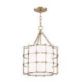 Lighting - Pendant Sovereign 2 Light Pendant // Aged Brass 