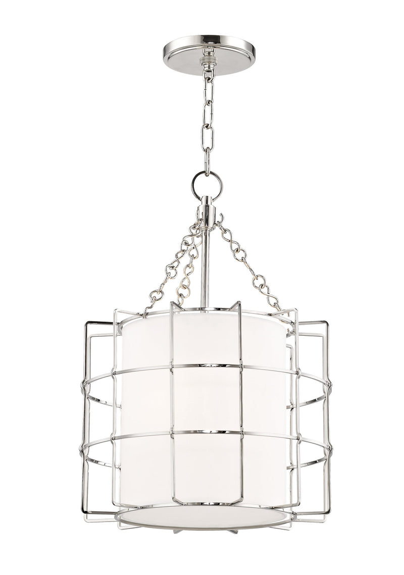 Lighting - Pendant Sovereign 2 Light Pendant // Polished Nickel 